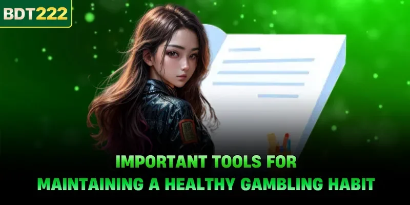 Important tools for maintaining a healthy gambling habit