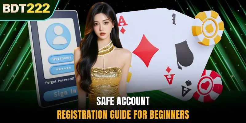 Safe account registration guide for beginners